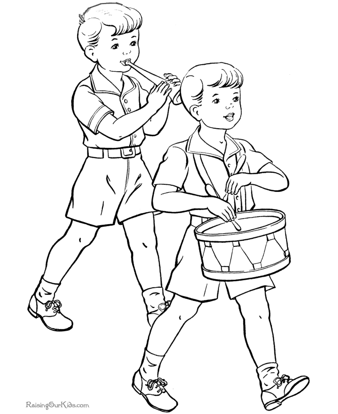 Independence Day coloring page