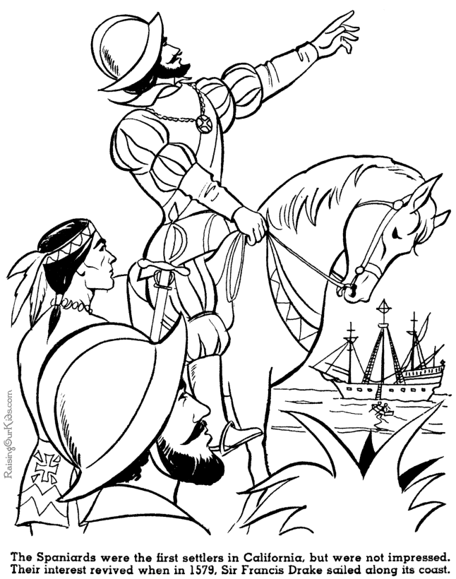 Sir Francis Drake - American history people for kid