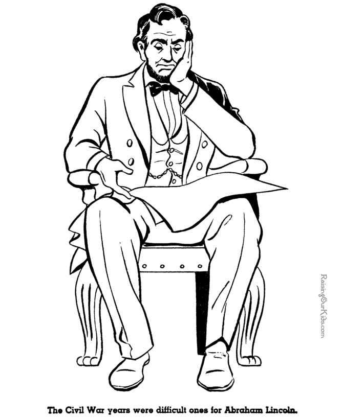Abraham Lincoln civil war history for kid