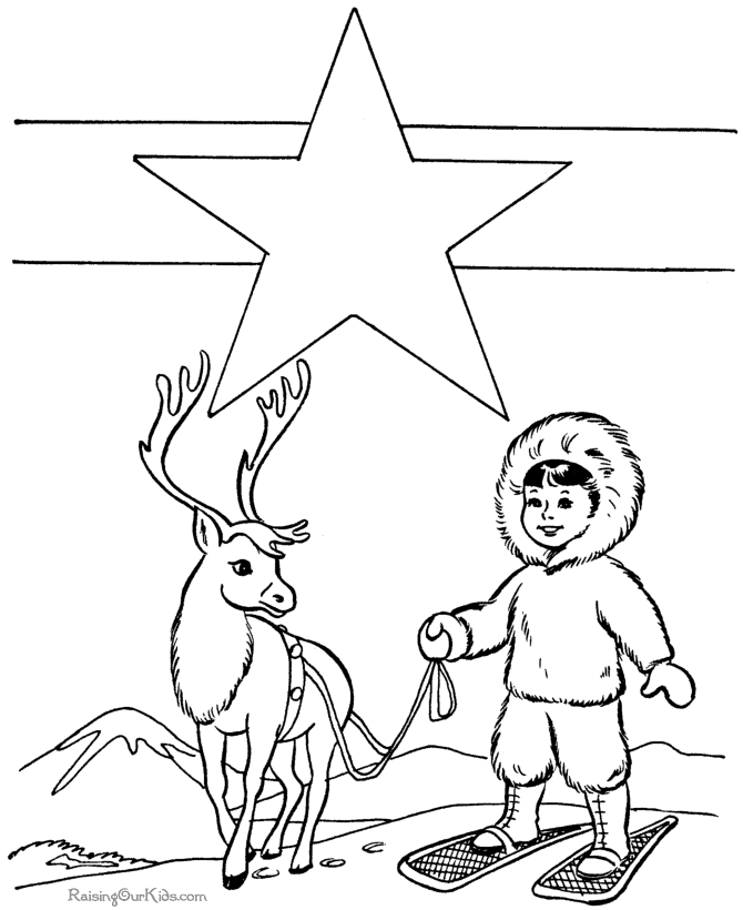 Alaska coloring pages for kids