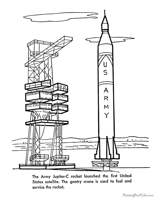 Space Program Printables for kids