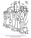 Bread lines in Great Depression