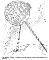 Telstar satellite coloring page