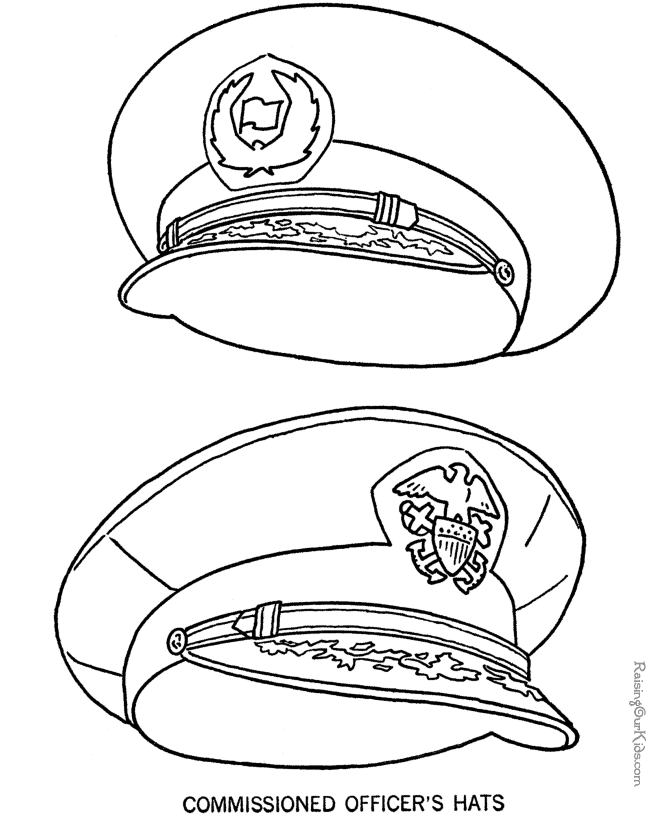military coloring pages