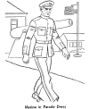 Marine coloring pages