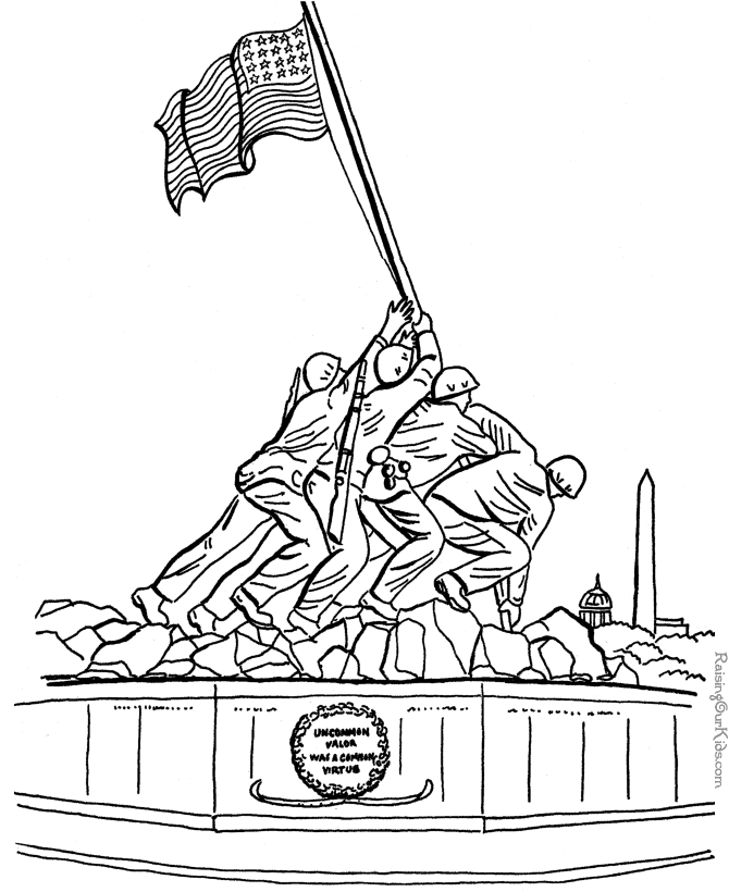 Patriotic Coloring Pages