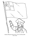 Patriotic coloring page to print