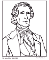 Biography and coloring picture