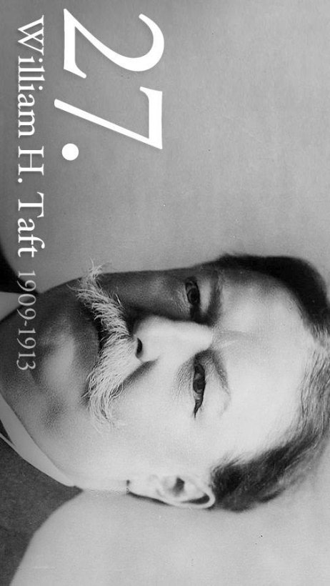 Free printable President William Howard Taft facts and picture