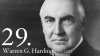 President Warren Harding