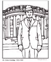 Biography and coloring picture