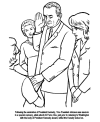 LBJ - Lyndon Johnson coloring pages