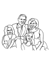 Barack Obama coloring pages