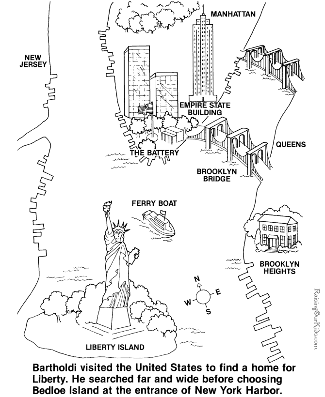 Where is the Statue of Liberty located?